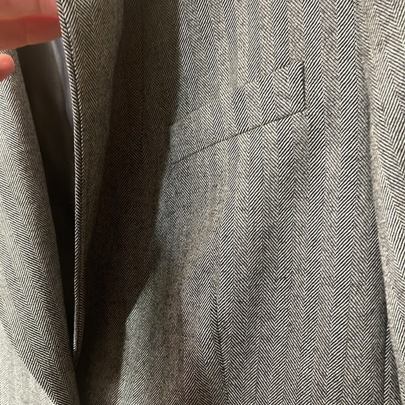 Tahari Grey Wool Blazer Jacket - Picture 10 of 14